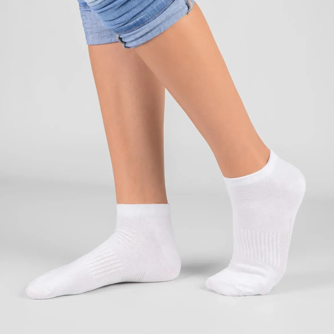Sneaker Socken Baumwolle (6er Pack)